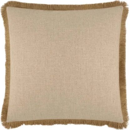 Jefferson Fringe Brown Throw Pillow Insert - LOOMLAN - D.V. Kap - Throw Pillows