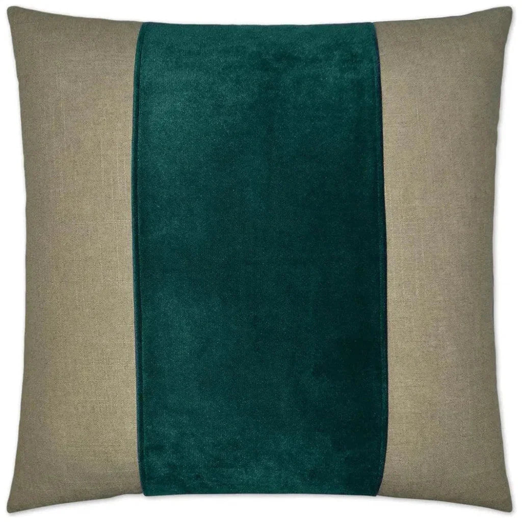 Jefferson Laguna Band Teal Large Throw Pillow Insert - LOOMLAN - D.V. Kap - Throw Pillows