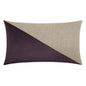 Jefferson Lumbar Amethyst Dark Purple Throw Pillow - LOOMLAN - D.V. Kap - Throw Pillows