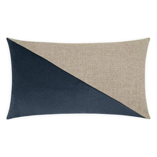 Jefferson Lumbar Azure Blue Throw Pillow Insert - LOOMLAN - D.V. Kap - Throw Pillows
