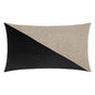 Jefferson Lumbar Black Throw Pillow Insert - LOOMLAN - D.V. Kap - Throw Pillows