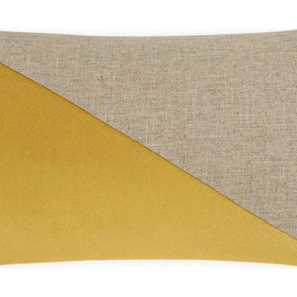 Jefferson Lumbar Curry Yellow Throw Pillow Insert - LOOMLAN - D.V. Kap - Throw Pillows