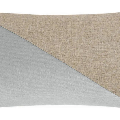 Jefferson Lumbar Glacier Silver Throw Pillow Insert - LOOMLAN - D.V. Kap - Throw Pillows