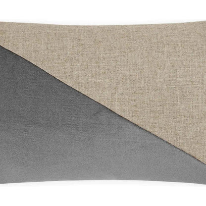 Jefferson Lumbar Graphite Grey Throw Pillow Insert - LOOMLAN - D.V. Kap - Throw Pillows
