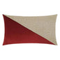 Jefferson Lumbar Sangria Red Throw Pillow Insert - LOOMLAN - D.V. Kap - Throw Pillows