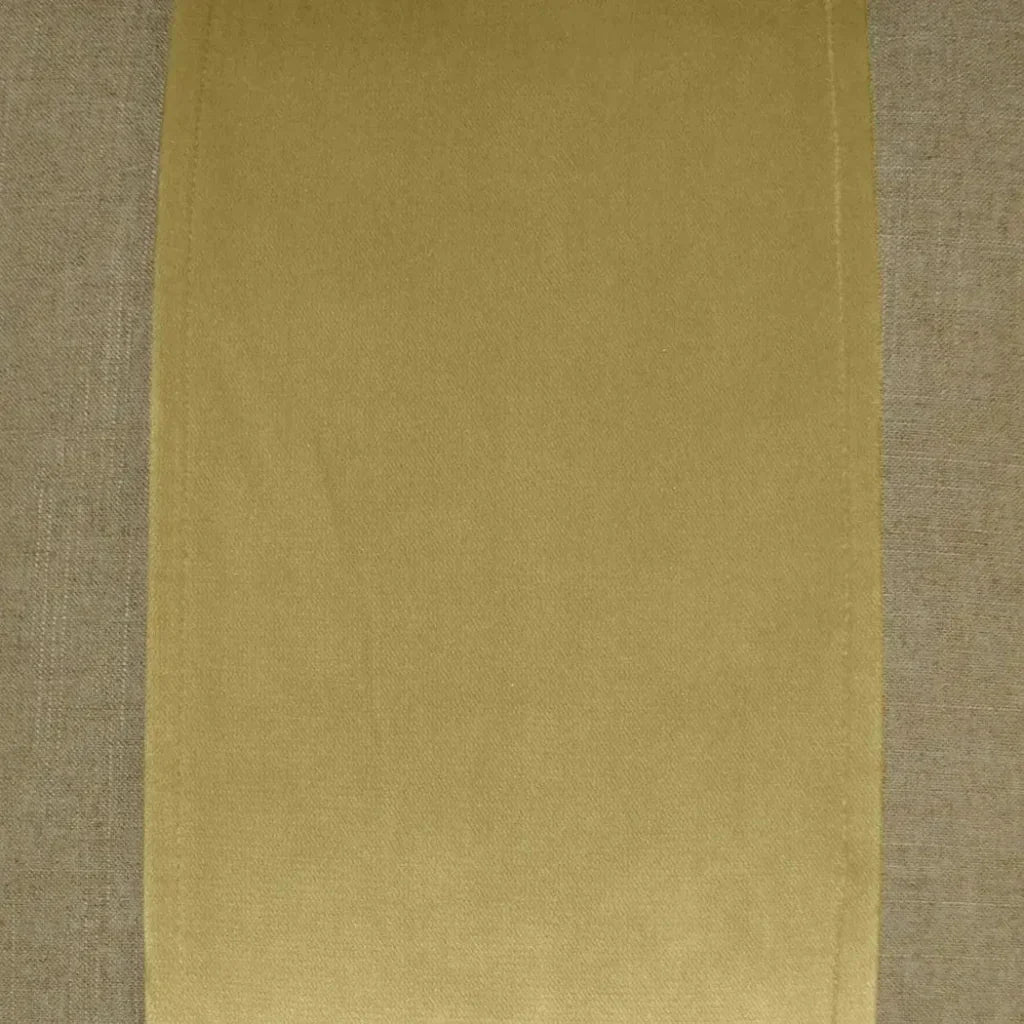 Jefferson Maize Band Taupe Large Throw Pillow Insert - LOOMLAN - D.V. Kap - Throw Pillows