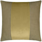 Jefferson Maize Band Taupe Large Throw Pillow Insert - LOOMLAN - D.V. Kap - Throw Pillows