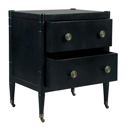 Jefferson Wooden Black Chest - LOOMLAN - Furniture Classics - Chests