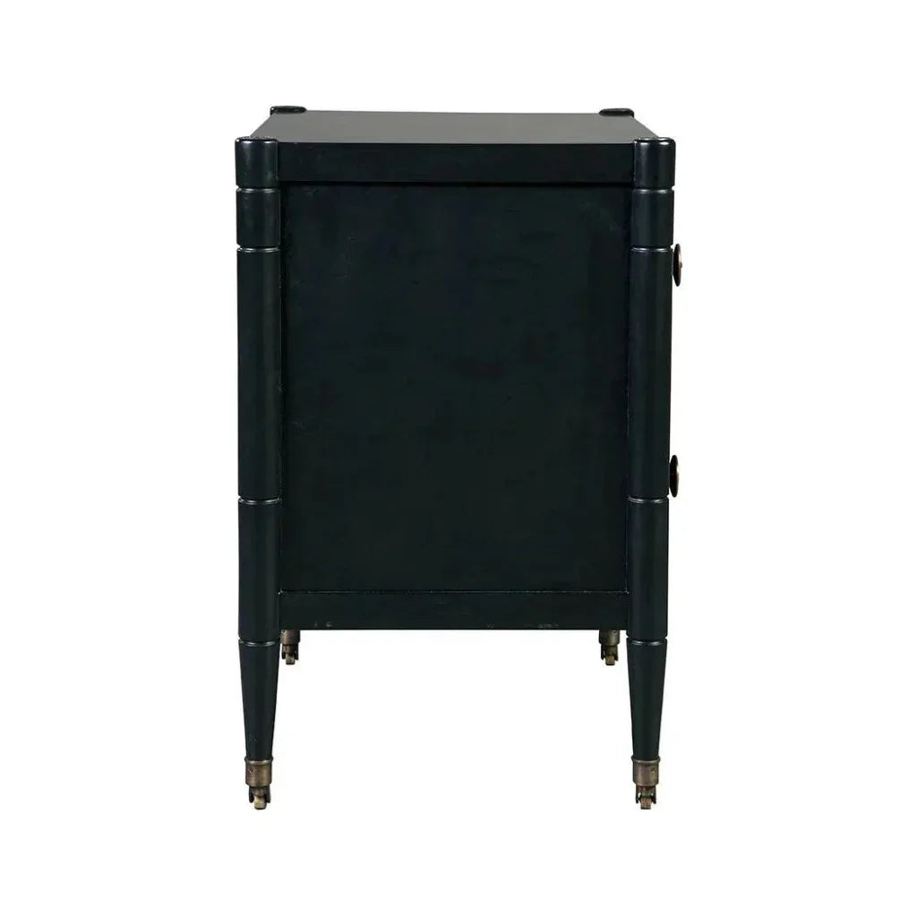 Jefferson Wooden Black Chest - LOOMLAN - Furniture Classics - Chests