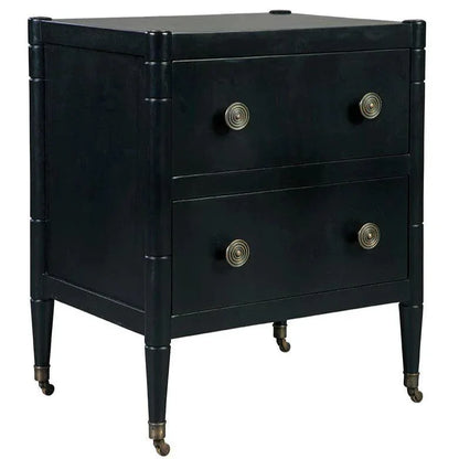 Jefferson Wooden Black Chest - LOOMLAN - Furniture Classics - Chests