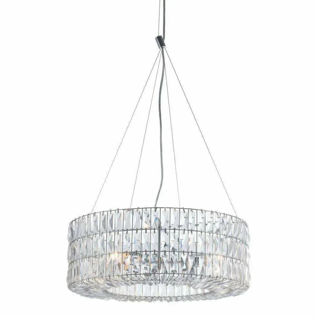 Jena Ceiling Lamp Chrome - LOOMLAN - Zuo Modern - Pendants
