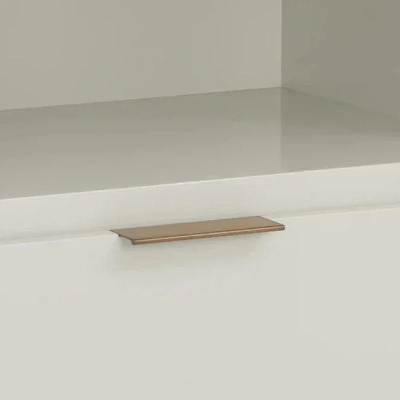 Jenkins Steel Based Wooden Cream Nightstand - LOOMLAN - SUNPAN - Nightstands