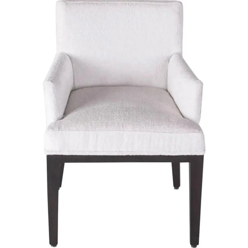 White With Arms Dining Chair Jenn - LOOMLAN - Peninsula Home - Dining Chairs