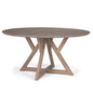 Jennings Light Brown Wood Dining Table-Dining Tables-Mercana-LOOMLAN