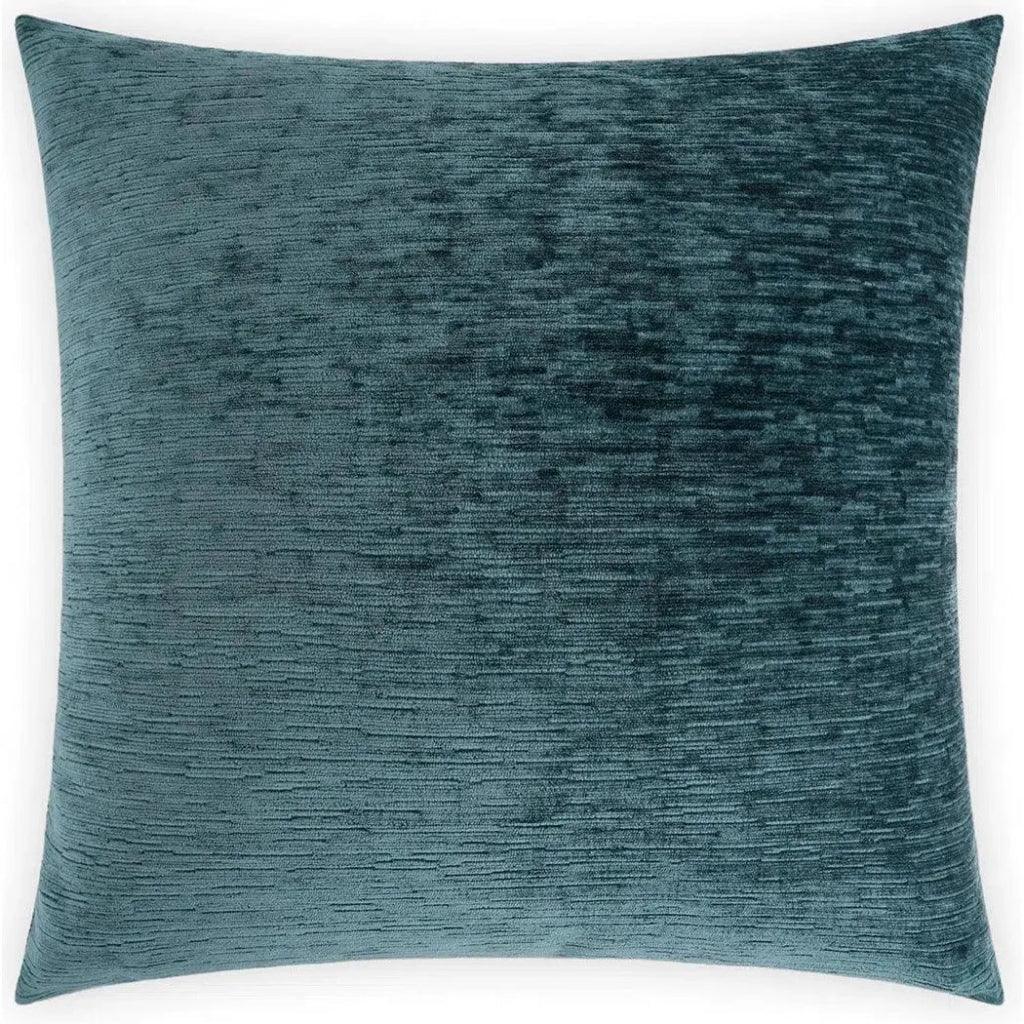 Jennry Teal Throw Pillow With Insert - LOOMLAN - D.V. Kap - Throw Pillows