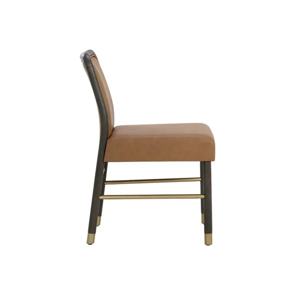 Jeno Armless Dining Chair 2PC - LOOMLAN - SUNPAN - Dining Chairs