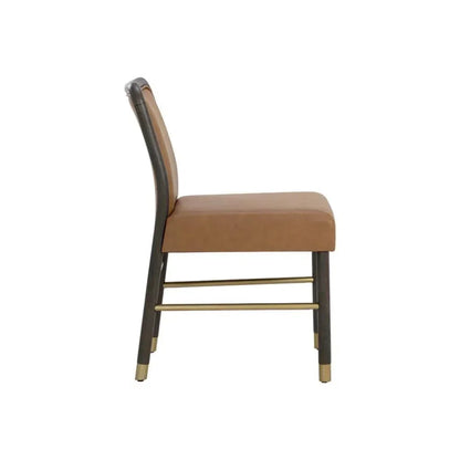 Jeno Armless Dining Chair 2PC - LOOMLAN - SUNPAN - Dining Chairs