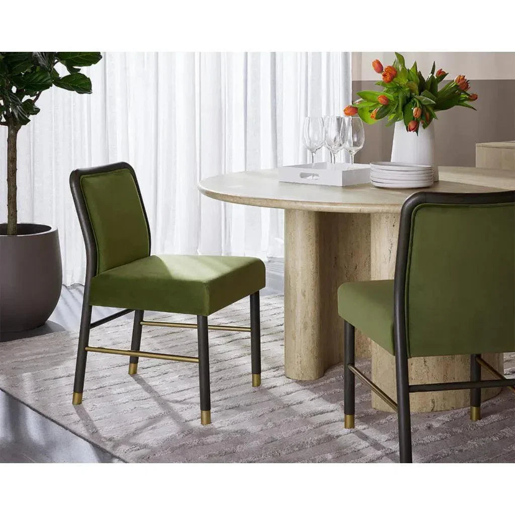 Jeno Armless Dining Chair 2PC - LOOMLAN - SUNPAN - Dining Chairs