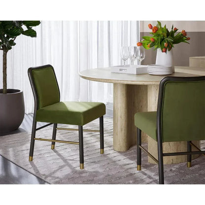 Jeno Armless Dining Chair 2PC - LOOMLAN - SUNPAN - Dining Chairs