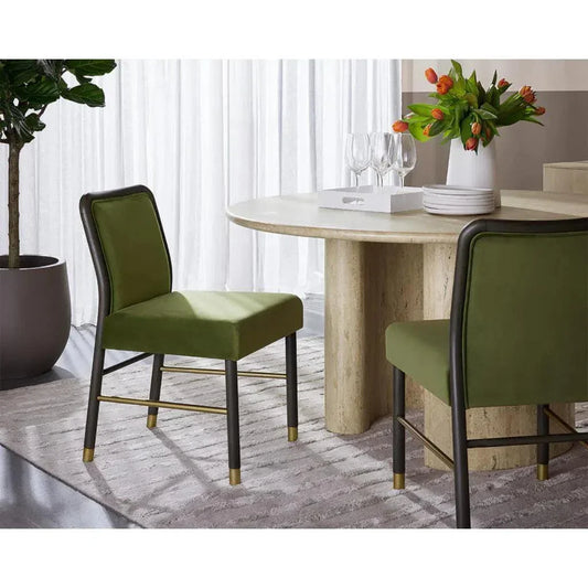 Jeno Armless Dining Chair 2PC - LOOMLAN - SUNPAN - Dining Chairs
