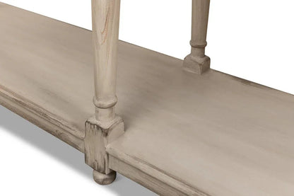 Jensen Wooden Rectangular Console Table - LOOMLAN - Sarreid - Console Tables