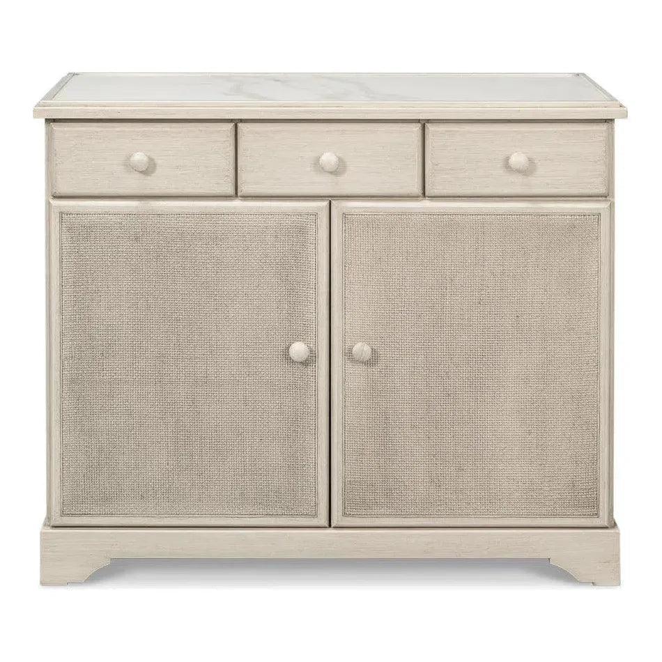 Jeremy Tulip Wood & Porcelain Two Door Cabinet - LOOMLAN - Accent Cabinets