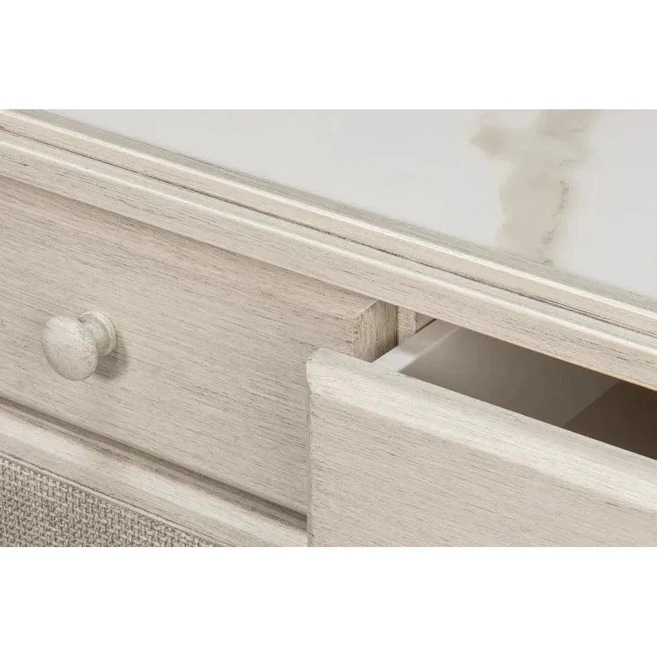 Jeremy Tulip Wood & Porcelain Two Door Cabinet - LOOMLAN - Accent Cabinets