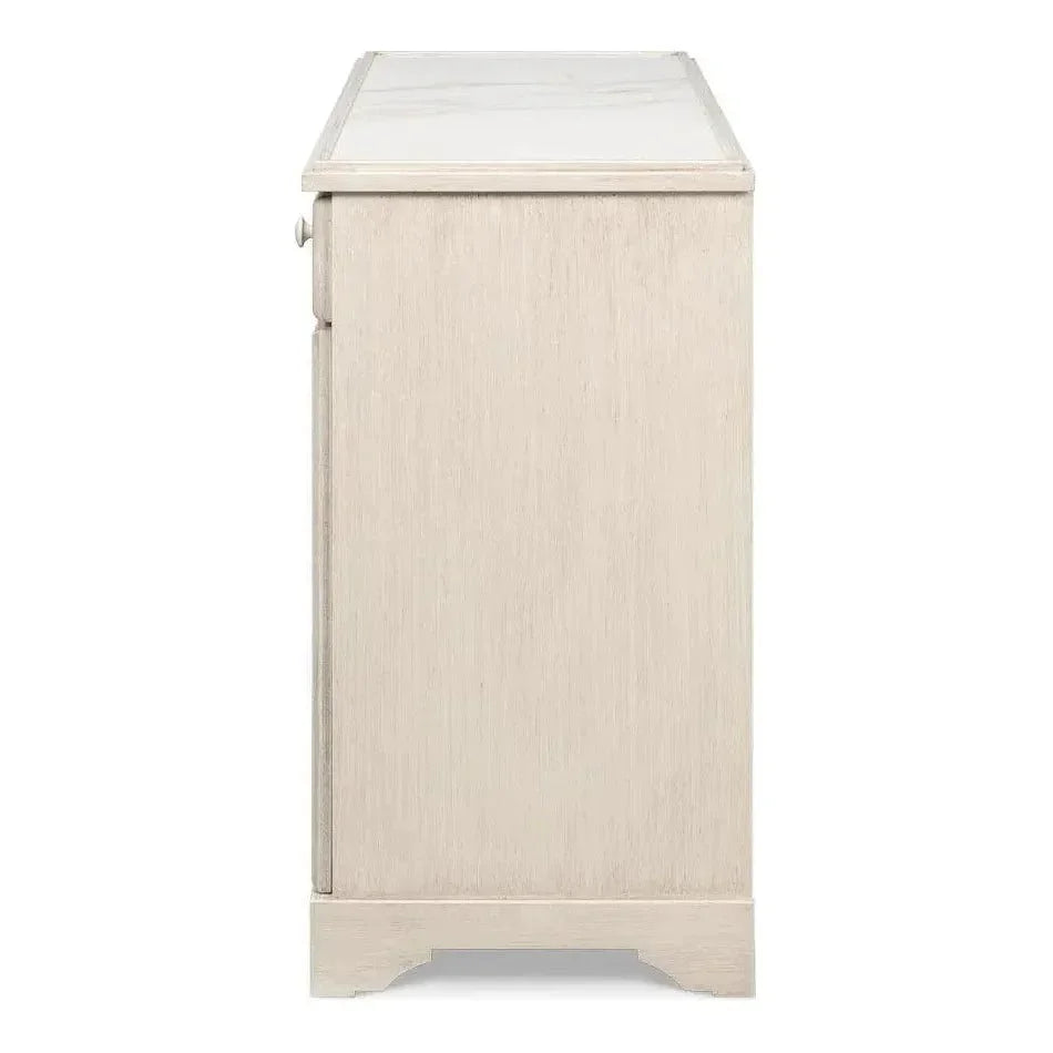 Jeremy Tulip Wood & Porcelain Two Door Cabinet - LOOMLAN - Accent Cabinets