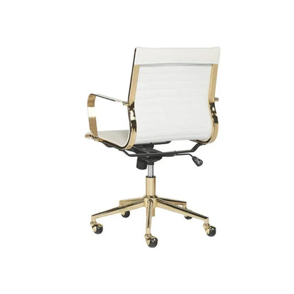 Jessica Leather Office Chair-Office Chairs-SUNPAN-LOOMLAN