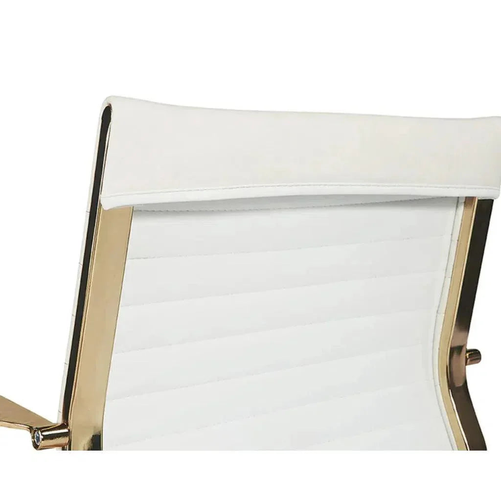 Jessica Leather Office Chair-Office Chairs-SUNPAN-LOOMLAN