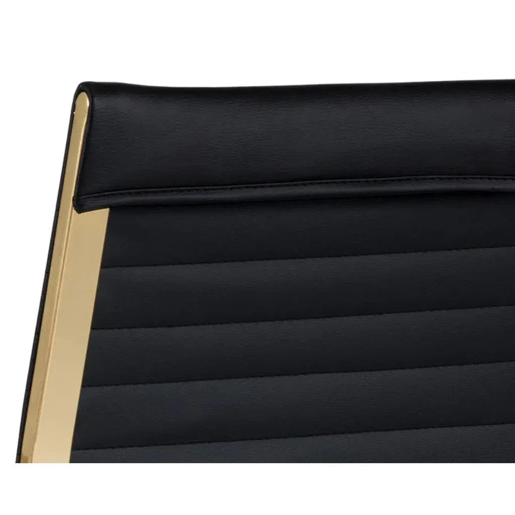 Jessica Leather Office Chair-Office Chairs-SUNPAN-LOOMLAN