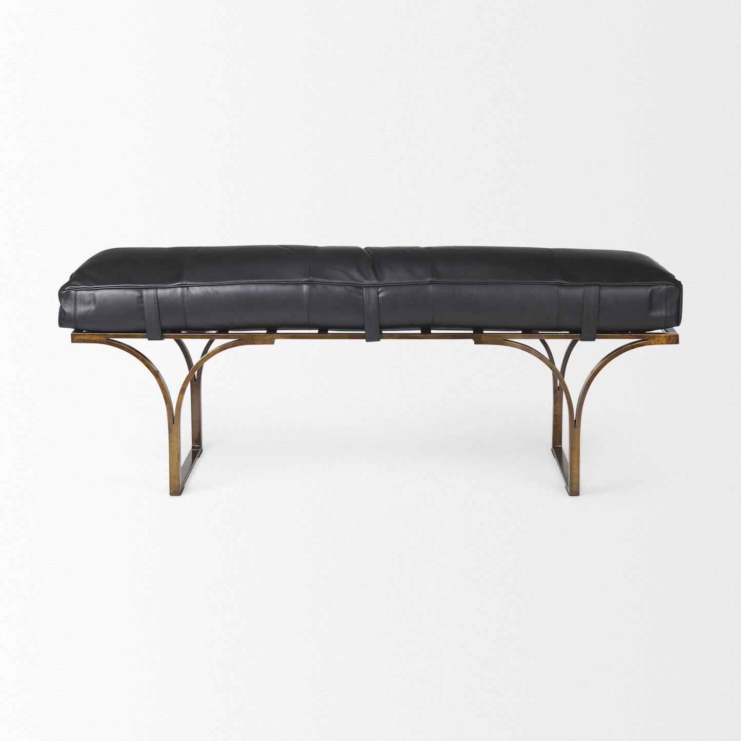 Jessie Genuine Leather Bedroom Bench