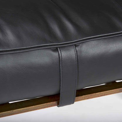 Jessie Genuine Leather Bedroom Bench