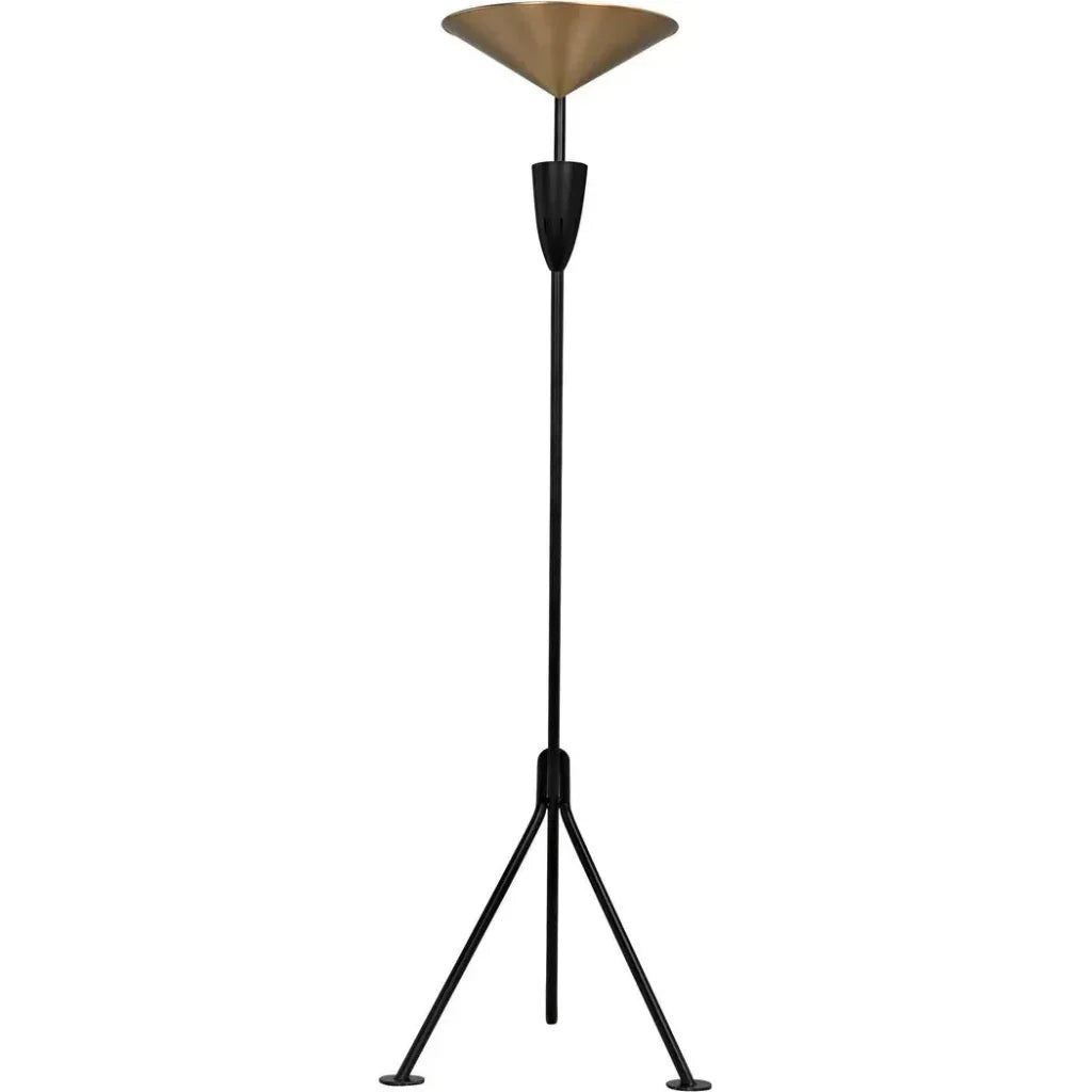 Jetset Floor Lamp-Floor Lamps-Noir-LOOMLAN
