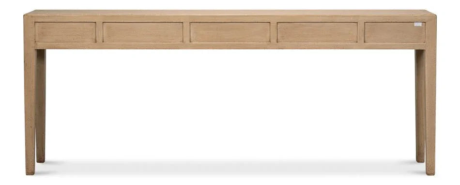 Jeweler's Wood Rectangular Console Table - LOOMLAN - Sarreid - Console Tables
