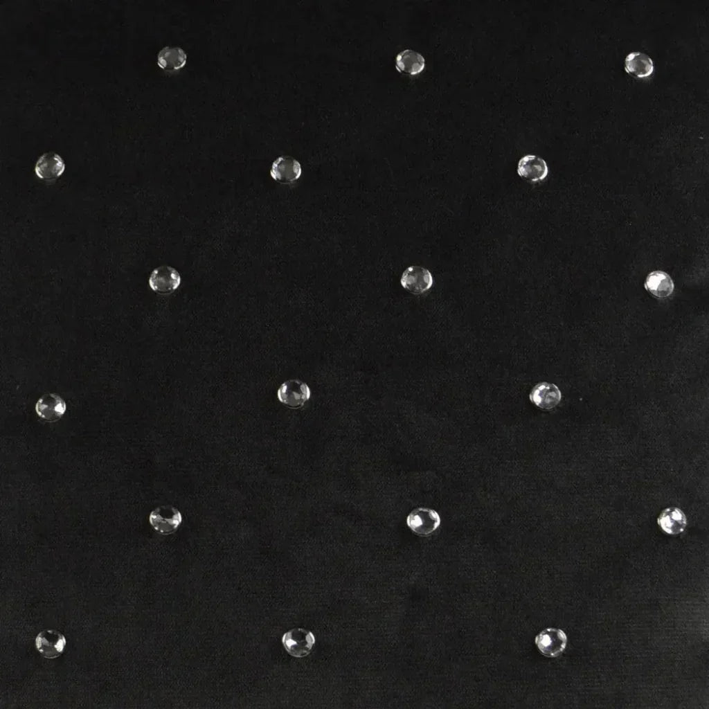 Jewels Charcoal Black Throw Pillow Insert - LOOMLAN - D.V. Kap - Throw Pillows