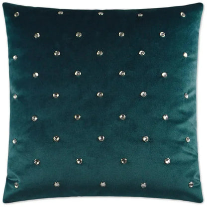 Jewels Laguna Teal Throw Pillow With Insert - LOOMLAN - D.V. Kap - Throw Pillows