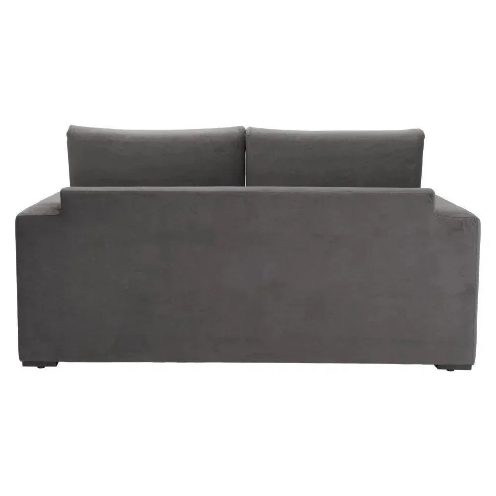 Jide Wood Grey Sleeper Sofa - LOOMLAN - Zuo Modern - Sofas & Loveseats