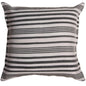 Jillian Striped Outdoor Throw Pillows-Outdoor Pillows-LOOMLAN-Grey-LOOMLAN