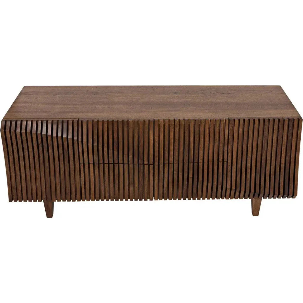 Jin - Ho Wood Dark Walnut Sideboard - LOOMLAN - Noir - Sideboards