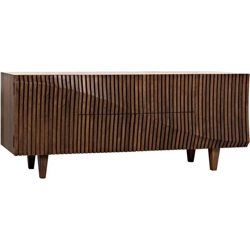 Jin - Ho Wood Dark Walnut Sideboard - LOOMLAN - Noir - Sideboards