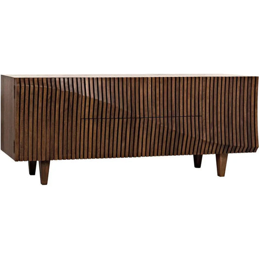 Jin - Ho Wood Dark Walnut Sideboard - LOOMLAN - Noir - Sideboards