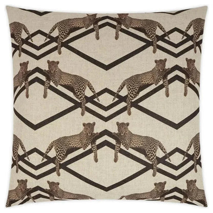 Jinx Novelty Brown Large Throw Pillow Insert - LOOMLAN - D.V. Kap - Throw Pillows