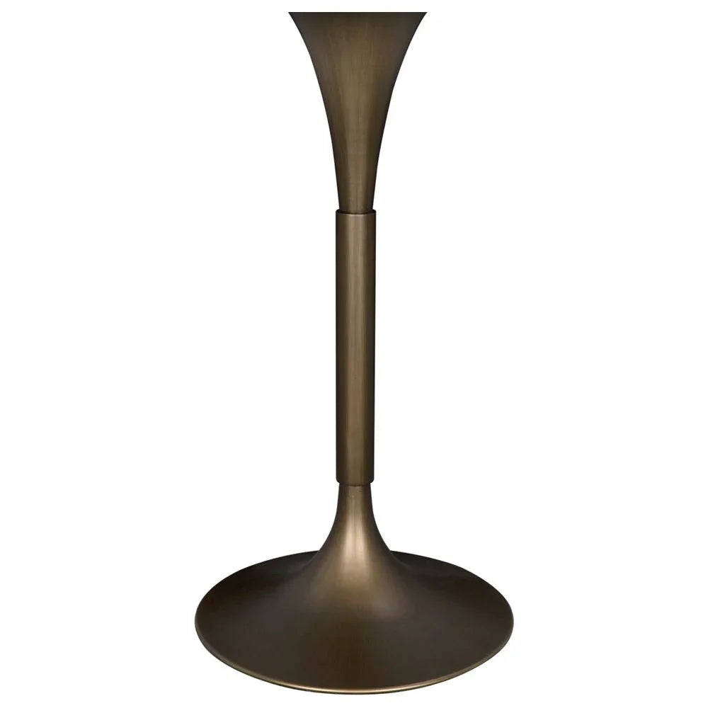 Jman Industrial Steel Base Round Bar Table - LOOMLAN - Noir - Bar Tables