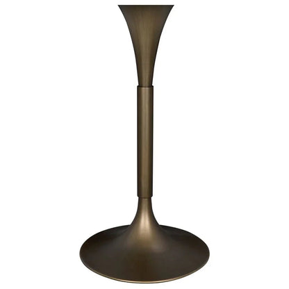 Jman Industrial Steel Base Round Bar Table - LOOMLAN - Noir - Bar Tables