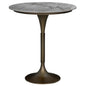 Jman Industrial Steel Base Round Bar Table - LOOMLAN - Noir - Bar Tables