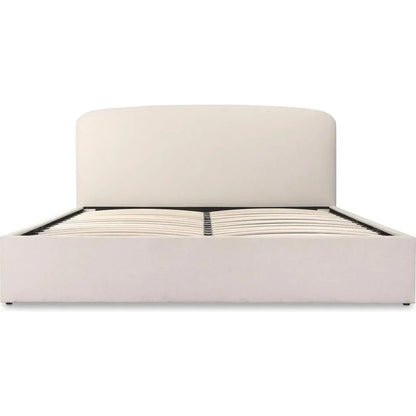 Joan Performance Ivory Bed With Storage - LOOMLAN - Moe's Home - Beds