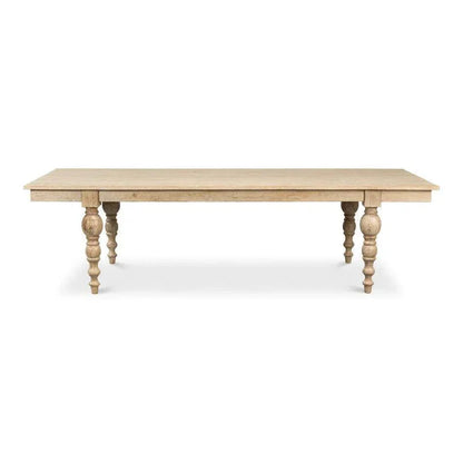Jocelyn Dining Table Rectangle-Dining Tables-Sarreid-LOOMLAN