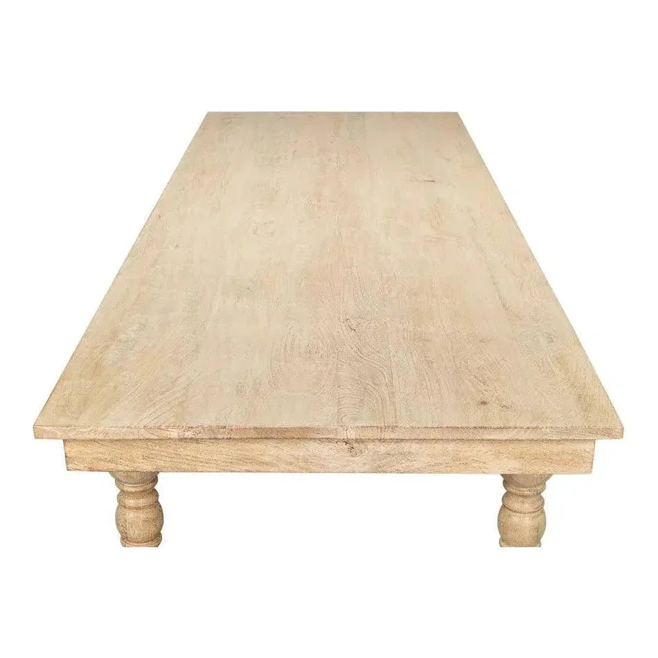 Jocelyn Dining Table Rectangle-Dining Tables-Sarreid-LOOMLAN