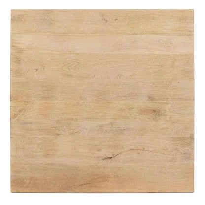 Jocelyn Dining Table Square-Dining Tables-Sarreid-LOOMLAN